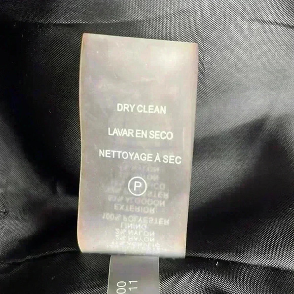 Karl Lagerfeld Paris Tweed Lightweight Motorcycle Jacket Black/White Size XS NWT - Picture 8 of 12